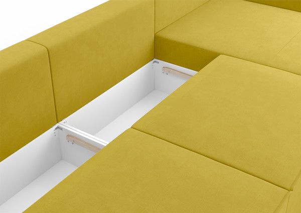 Изображение товара Диван угловой Mio Tesoro Бриз правый (Velutto 28)