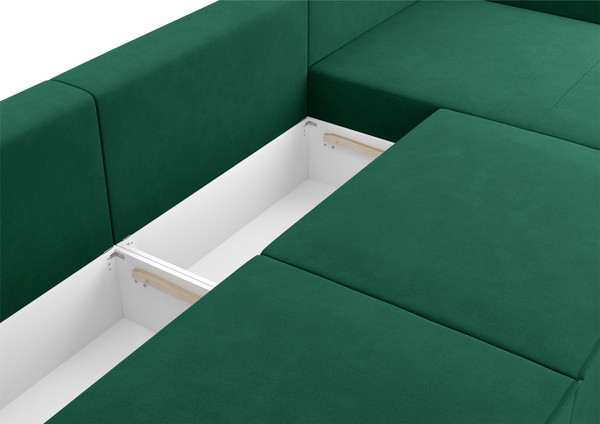 Изображение товара Диван угловой Mio Tesoro Бриз правый (Velutto 33)