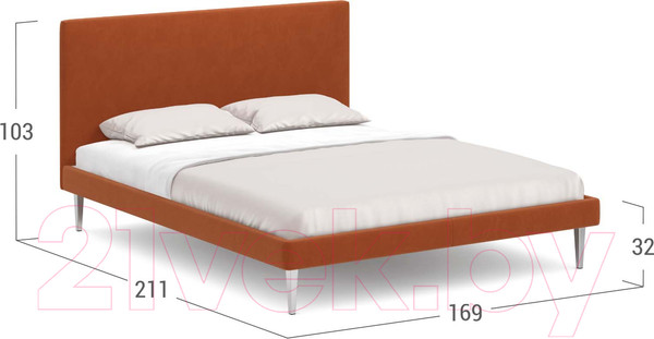 Изображение товара Двуспальная кровать Moon Family 1256 / MF008796