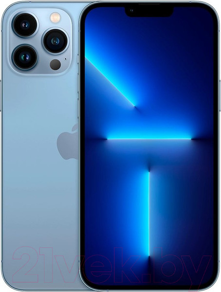 Изображение товара Смартфон восстановленный Apple iPhone 13 Pro Max 128GB Flip Грейд B (небесно-голубой)