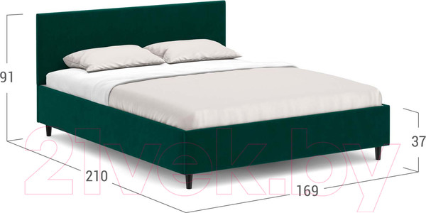 Изображение товара Двуспальная кровать Moon Family 1259 / MF009163