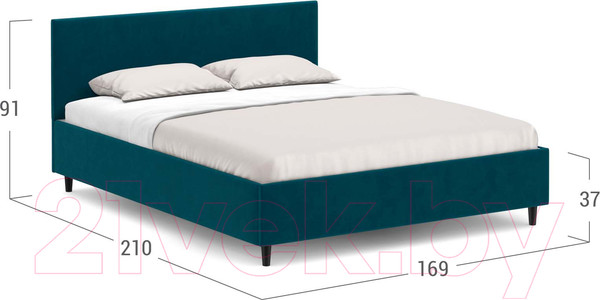 Изображение товара Двуспальная кровать Moon Family 1259 / MF009113