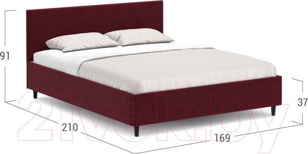 Изображение товара Двуспальная кровать Moon Family 1259 / MF009193