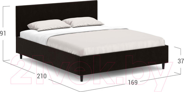 Изображение товара Двуспальная кровать Moon Family 1259 / MF009134