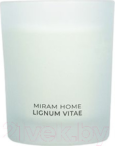 Изображение товара Свеча Мирам Пало Санто Lignum Vitae / 4012113 (200г)