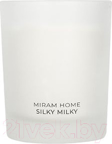 Изображение товара Свеча Мирам Молоко и мед Silky Milky / 4012111 (200г)