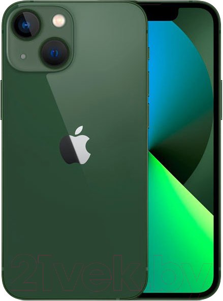 Изображение товара Смартфон восстановленный Apple iPhone 13 128GB Flip Грейд B (зеленый)