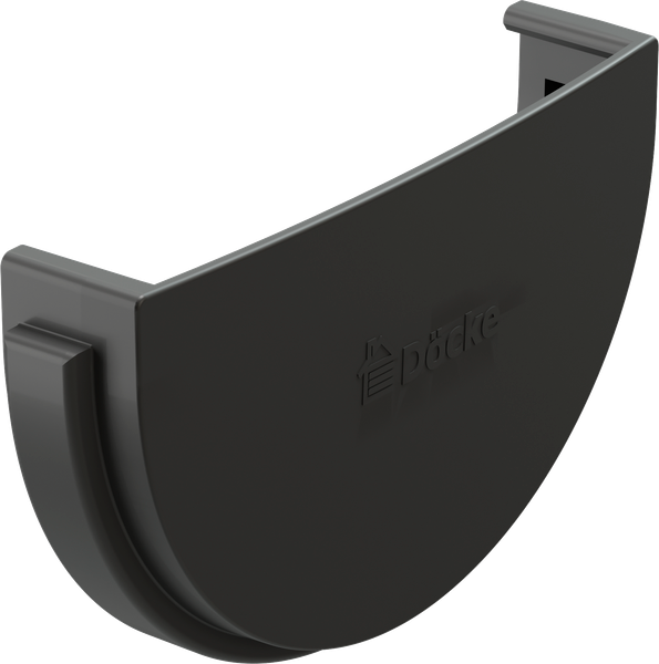 Изображение товара Заглушка желоба Docke Dacha 120мм / PVAG-1045 (серый)