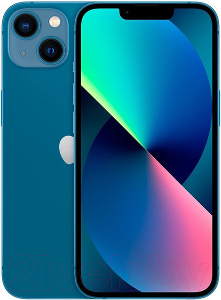 Изображение товара Смартфон восстановленный Apple iPhone 13 512GB Flip Грейд B (синий)