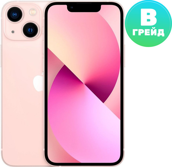 Изображение товара Смартфон восстановленный Apple iPhone 13 mini 128GB Flip Грейд B (розовый)
