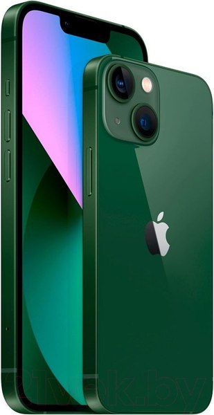 Изображение товара Смартфон восстановленный Apple iPhone 13 mini 256GB Flip Грейд B (зеленый)