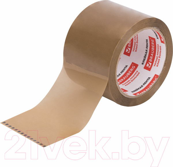 Изображение товара Скотч Brauberg Упаковочный 72ммx66м / 440110 (коричневый)