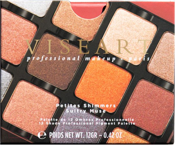 Изображение товара Палетка теней для век Viseart Petites Sultry Muse VPS01