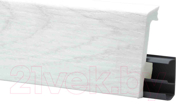 Изображение товара Плинтус Winart Quadro Pro WP042 80мм Акация белая (2м, с тиснением)