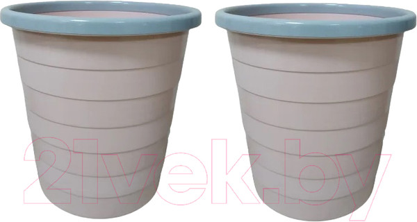 Изображение товара Корзина для бумаг No Brand D2112 9л (2шт, розовый)