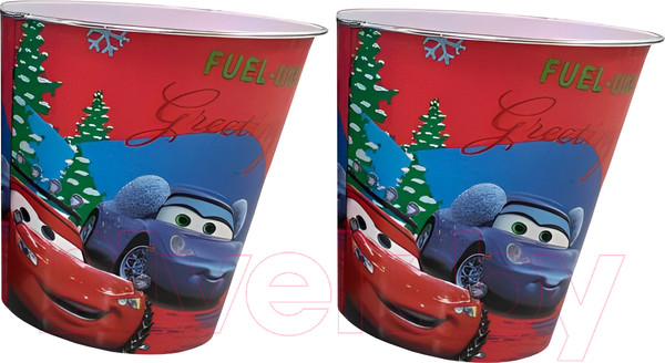 Изображение товара Корзина для бумаг No Brand 10117 7л (2шт, машинки)