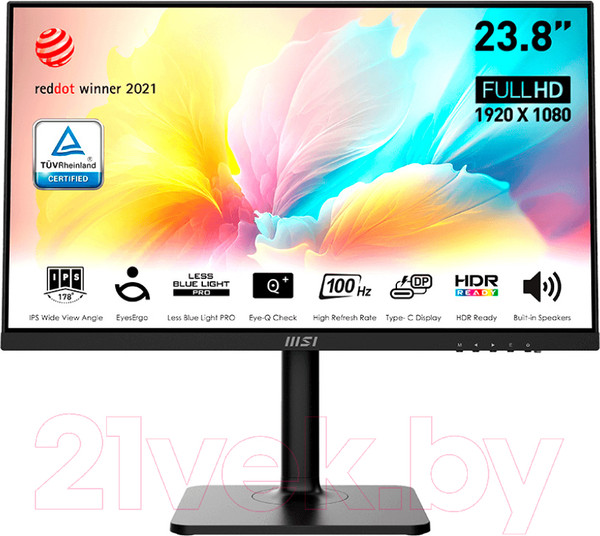 Изображение товара Монитор MSI Modern MD2412P (9S6-3PA59H-095)