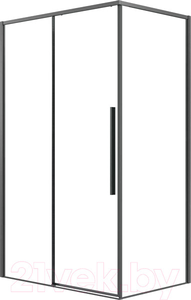 Изображение товара Душевой уголок Grossman Galaxy 110x70x195 / 120.K33.01.1170.42.00 (графит сатин/стекло прозрачное)