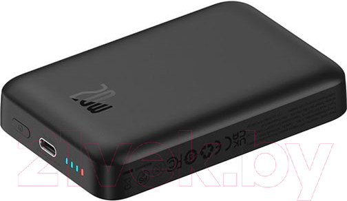 Изображение товара Портативное зарядное устройство Baseus Magnetic Mini Air 10000mAh / P10059001113-00/PPCXM10A (черный)