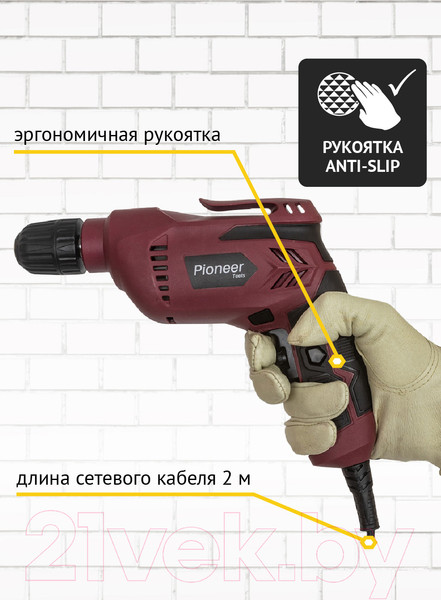 Изображение товара Дрель Pioneer ED-M550-01