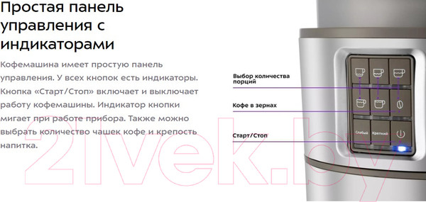 Изображение товара Капельная кофеварка Kitfort КТ-7204