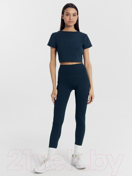 Изображение товара Леггинсы спортивные Mark Formelle 342303 (р.164/170-90, темно-зеленый)