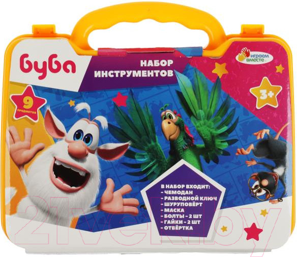 Изображение товара Набор инструментов игрушечный Играем вместе Буба / 1907K988-R