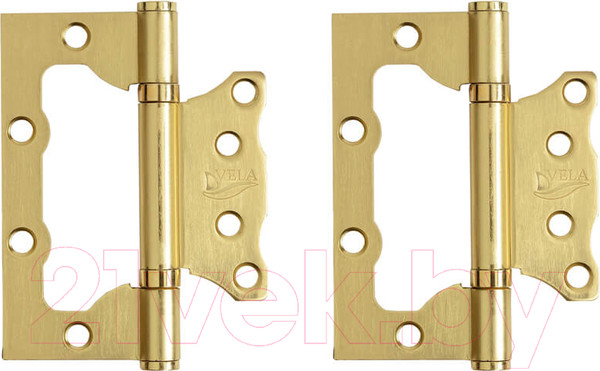 Изображение товара Комплект петель дверных VELA 2ВВ-MSG (матовое золото)