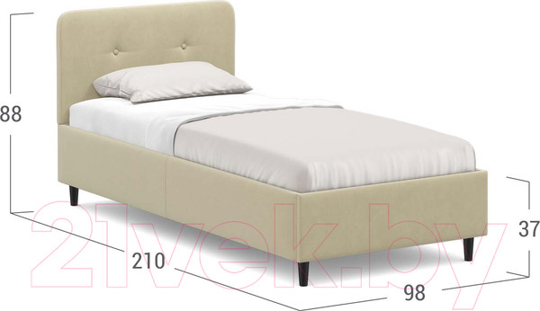 Изображение товара Односпальная кровать Moon Family 1253 / К004664