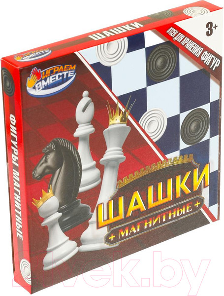 Изображение товара Шашки Играем вместе 2207K0477-R