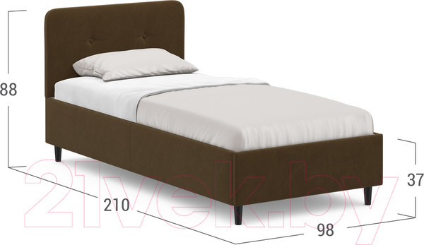 Изображение товара Односпальная кровать Moon Family 1253 / MF008452