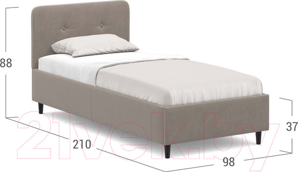 Изображение товара Односпальная кровать Moon Family 1253 / К004715