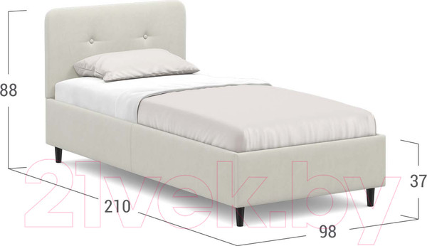 Изображение товара Односпальная кровать Moon Family 1253 / К004735