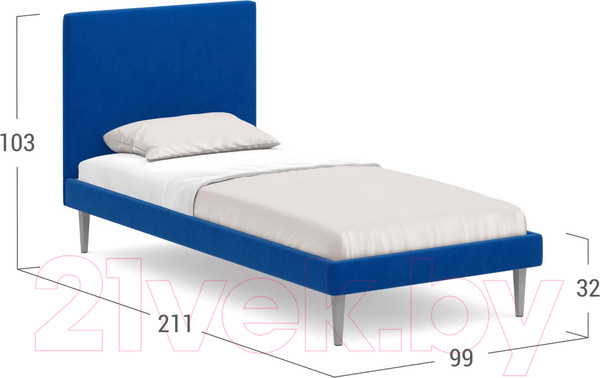 Изображение товара Односпальная кровать Moon Family 1256 / MF008853