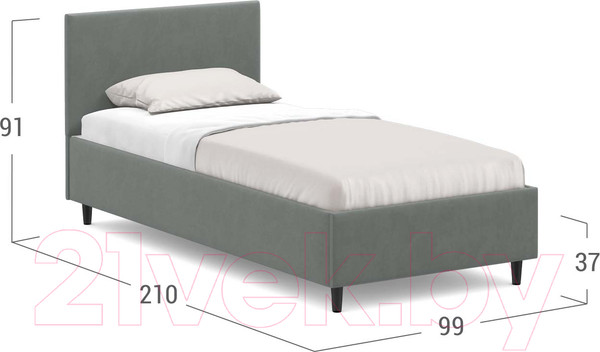 Изображение товара Односпальная кровать Moon Family 1259 / MF009187