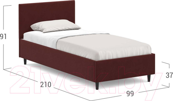 Изображение товара Односпальная кровать Moon Family 1259 / MF009158