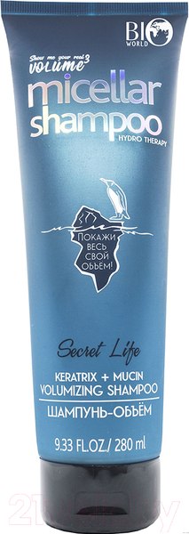 Изображение товара Шампунь для волос Bio World Detox Therapy объем Keratrix+Муцин (280мл)