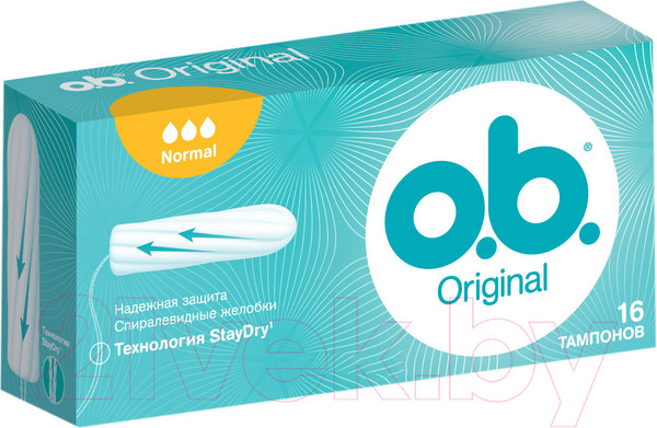 Изображение товара Тампоны гигиенические O.b. Normal Original (16шт)