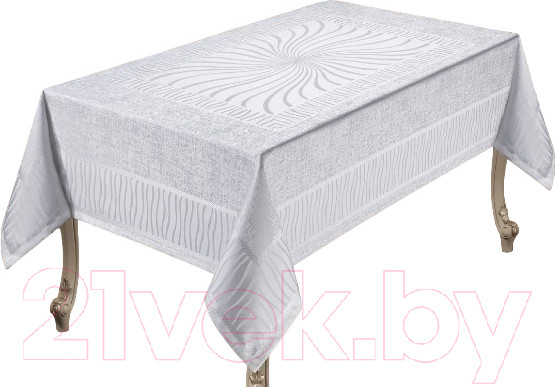 Изображение товара Скатерть DO&CO Gunes 160x220 / 11972 (белый)