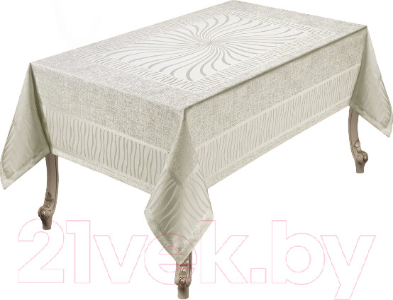 Изображение товара Скатерть DO&CO Gunes 160x220 / 11972 (кремовый)