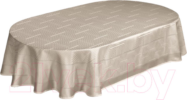 Изображение товара Скатерть DO&CO Yildiz 160x220 / 11975 (капучино)