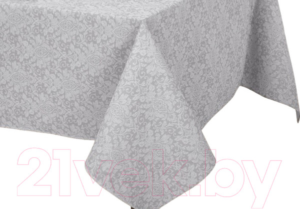 Изображение товара Скатерть АртПостель Вензель серый (150x260)