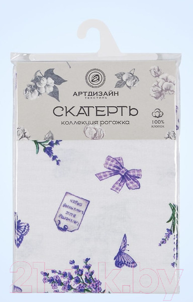 Изображение товара Скатерть АртПостель Сиреневая дымка (150x260)