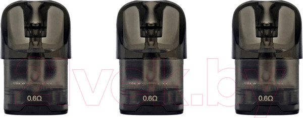 Изображение товара Набор картриджей для электронного парогенератора Lost Vape Ursa NanoS/Ursa Nano/Ursa Baby Mesh 0.6Ом V2 (2.5мл, 3шт)
