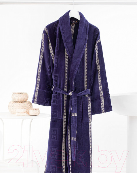 Изображение товара Халат Philippus Greek 9530 (XXXL,синий)