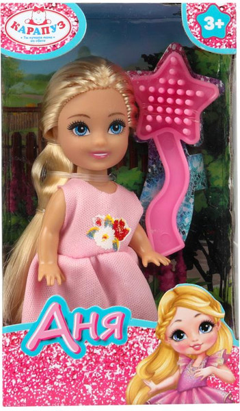 Изображение товара Кукла с аксессуарами Карапуз Анечка / ANNA-BF5-BB
