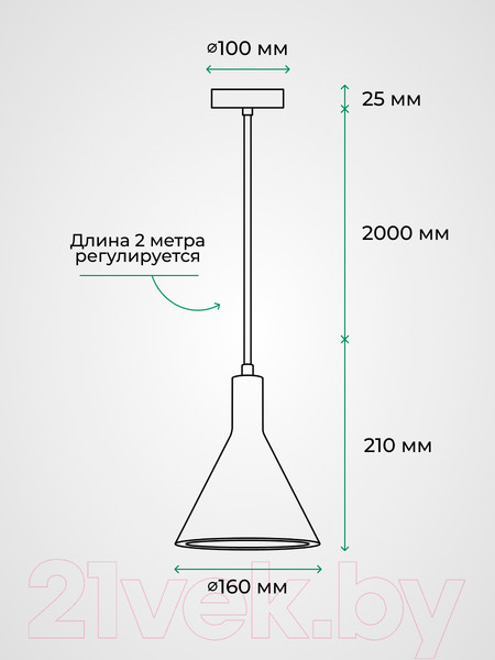 Изображение товара Потолочный светильник Truenergy 21402