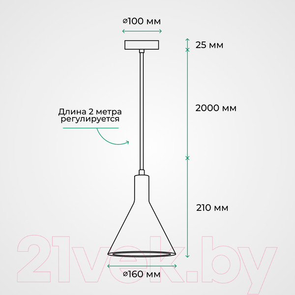 Изображение товара Потолочный светильник Truenergy 21403