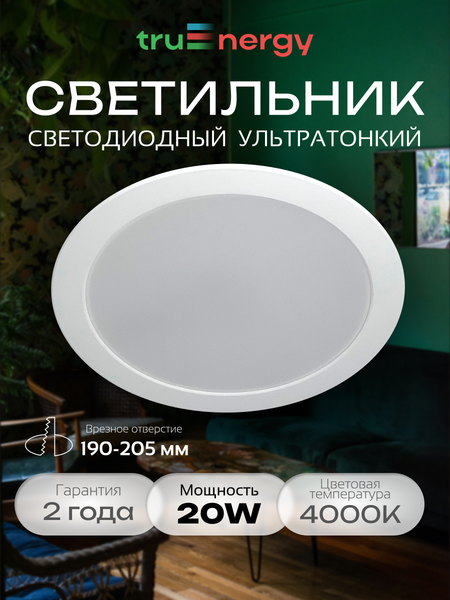 Изображение товара Точечный светильник Truenergy 10084