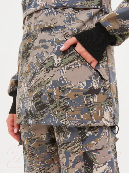 Изображение товара Костюм для охоты и рыбалки Huntsman Антигнус Лабиринт смесовая сорочка женский (р-р 40-42/170-176)